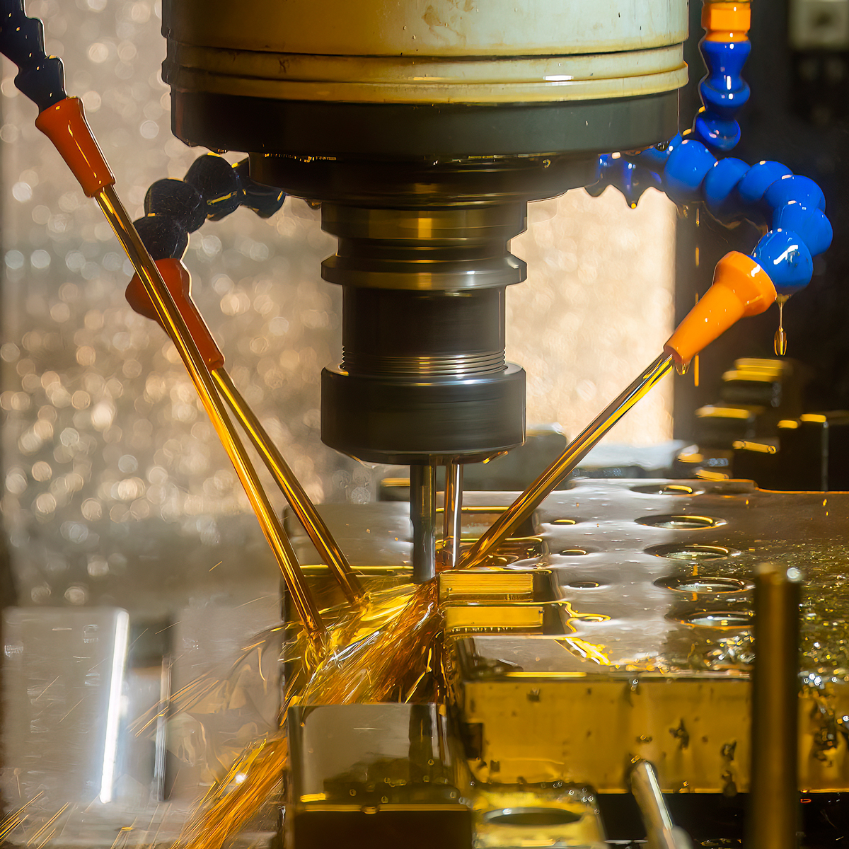 cnc milling machine oil